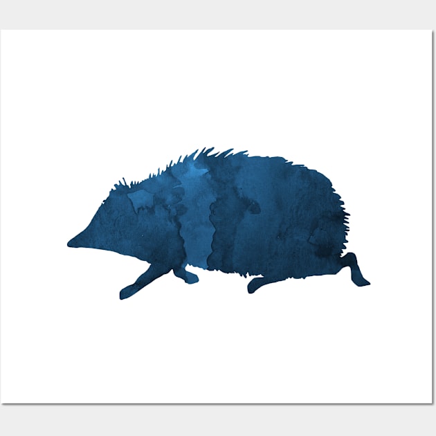 Hedgehog Wall Art by TheJollyMarten